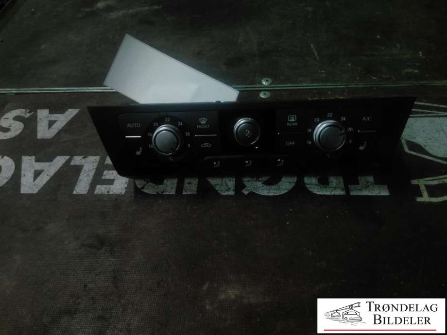 Varmeapparat betjening til Audi A6, Allroad, 2012-2014 (Type III, Fase 1) (C7) (C7) (CONTINENTAL|4G0 820 043 AK)