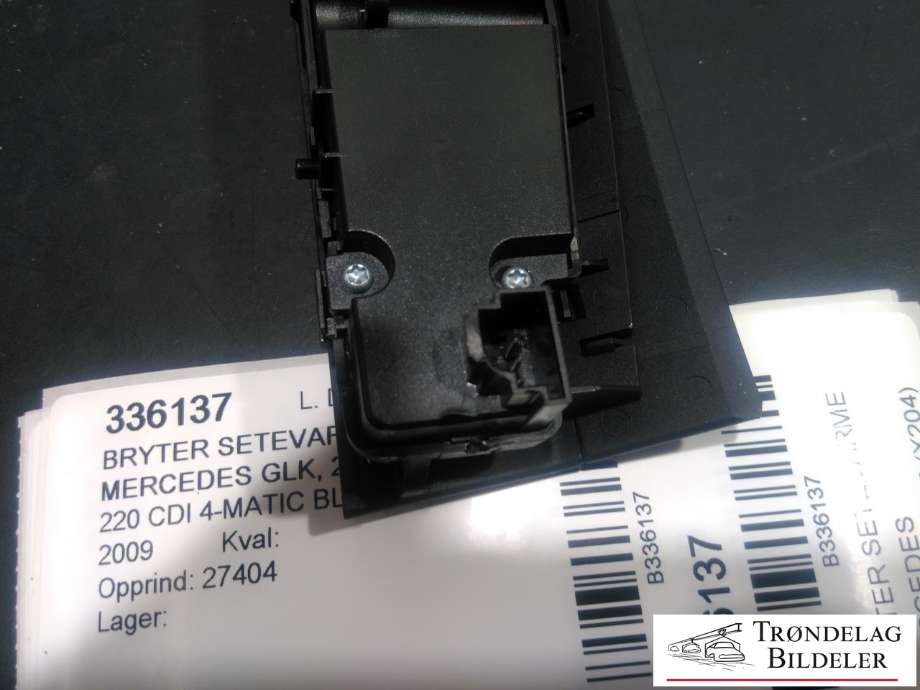 Bryter setevarme til Mercedes GLK 2008-2015 (X204) (X204) (A204 870 39 51|)