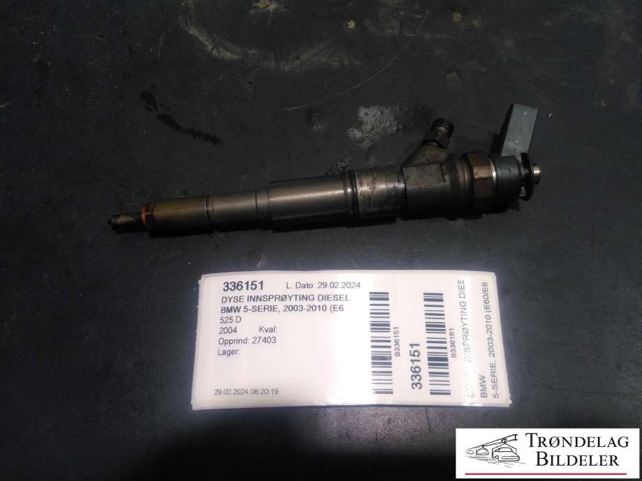Dyse innsprøyting diesel til BMW 5-Serie 2003-2010 (E60/E61) (E60/E61) (0445110212|13 53 7 794 652|13 53 7 794 919|7 749 652|7 791 545|7 794 434)