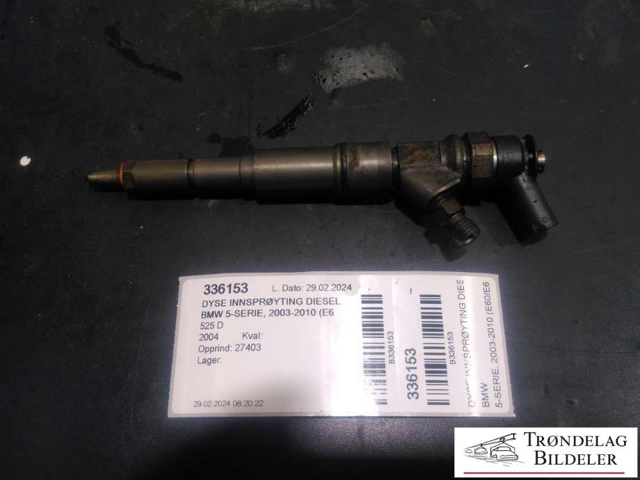 Dyse innsprøyting diesel til BMW 5-Serie 2003-2010 (E60/E61) (E60/E61) (0445110212|13 53 7 794 652|13 53 7 794 919|7 749 652|7 791 545|7 794 434)