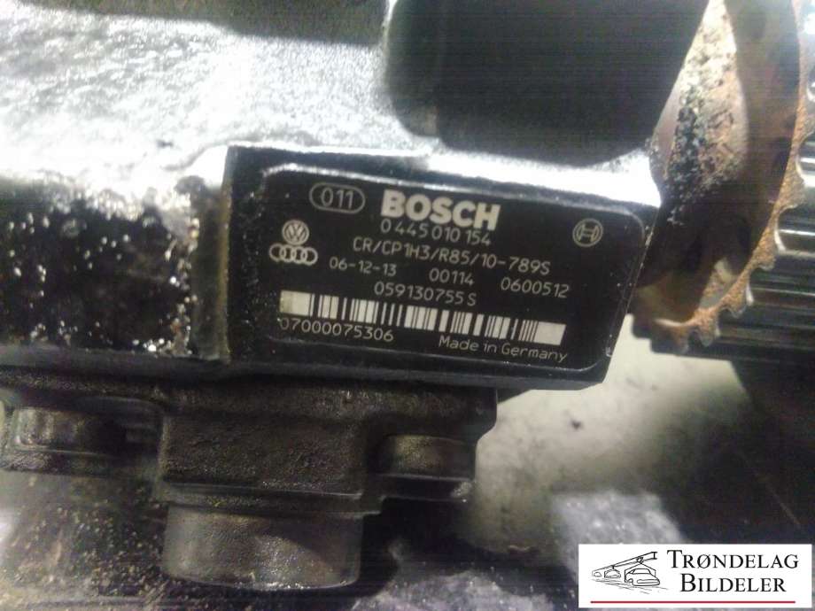 Dieselpumpe til Audi A6, Allroad 2006-2008 (Type II, Fase 1) (C6) (C6) (0445010154|059 130 755 S|059 130 755 L)