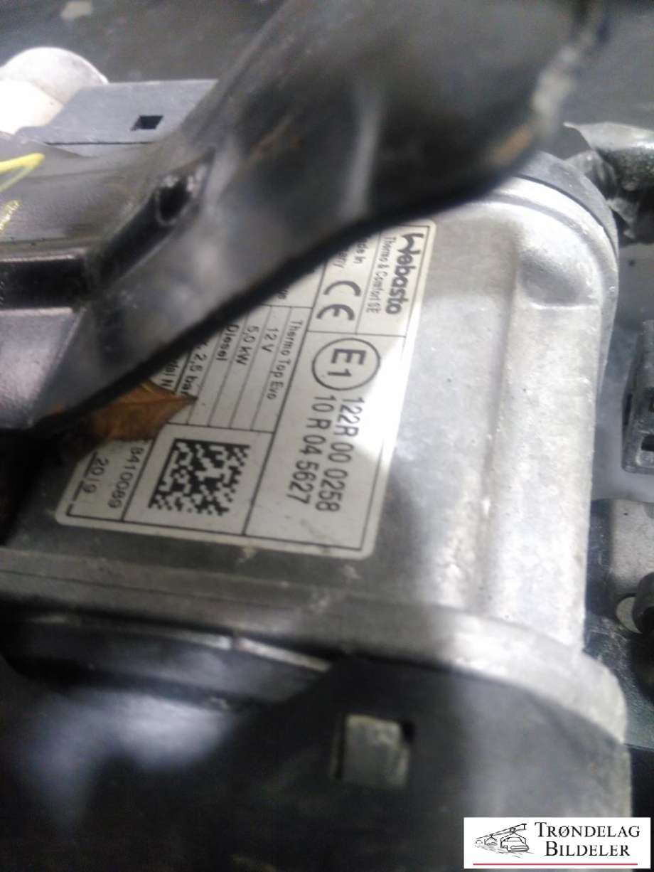 Dieselvarmer til Mercedes ML 2011-2015 (Fase 1) (W166) (W166) (122R 00 0258|)