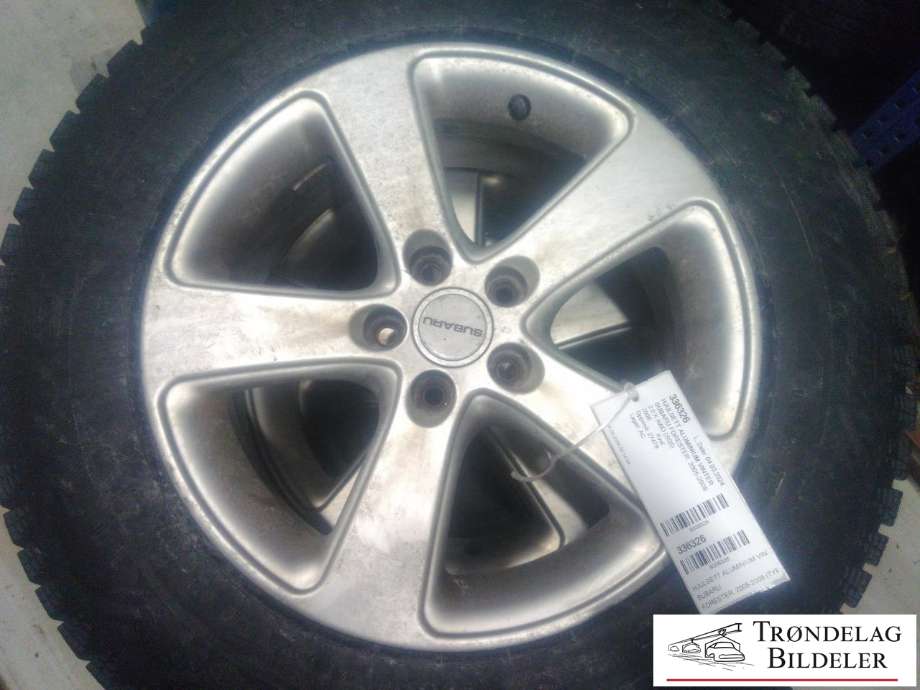 Hjulsett aluminium vinter til Subaru Forester 2005-2008 (Type II, Fase 2) (GISLAVED|215/65R16 5X100 6.5JX16 ET48 CB56.1MM|7 MM MØNSTERDYBDE|PROD: 05-22)