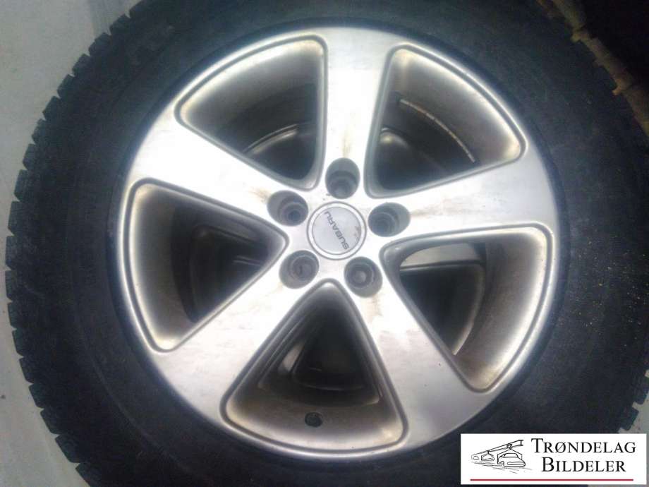 Hjulsett aluminium vinter til Subaru Forester 2005-2008 (Type II, Fase 2) (GISLAVED|215/65R16 5X100 6.5JX16 ET48 CB56.1MM|7 MM MØNSTERDYBDE|PROD: 05-22)