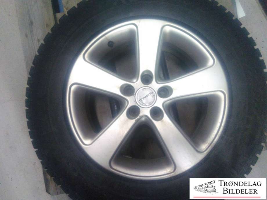 Hjulsett aluminium vinter til Subaru Forester 2005-2008 (Type II, Fase 2) (GISLAVED|215/65R16 5X100 6.5JX16 ET48 CB56.1MM|7 MM MØNSTERDYBDE|PROD: 05-22)