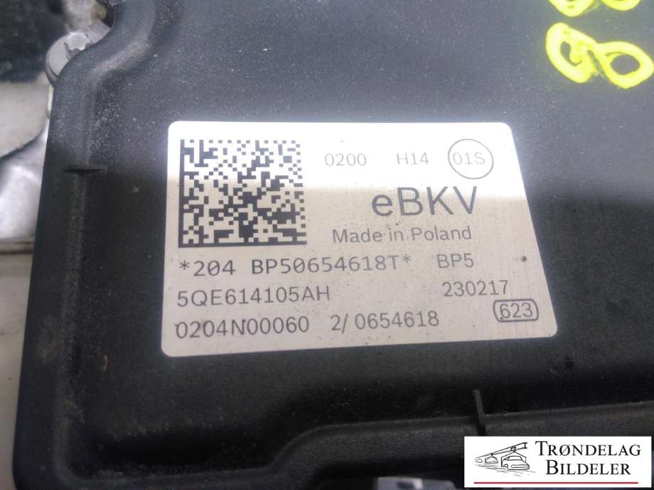 Bremsekraft-forsterker til VW Golf VII 2017-2020 (Fase 2)  (5QE614105AH|)