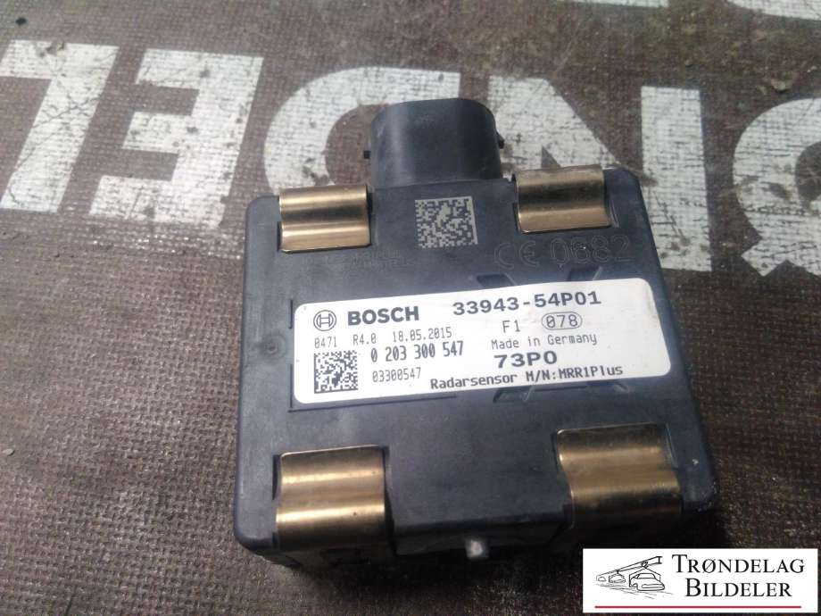 Sensor radar til Suzuki Vitara 2015-->> (Type IV)  (BOSCH|33943-54P01|0 203 300 547|)