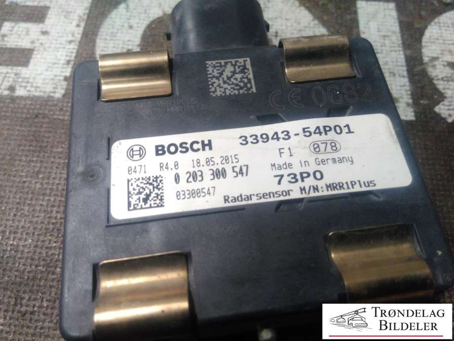 Sensor radar til Suzuki Vitara 2015-->> (Type IV)  (BOSCH|33943-54P01|0 203 300 547|)