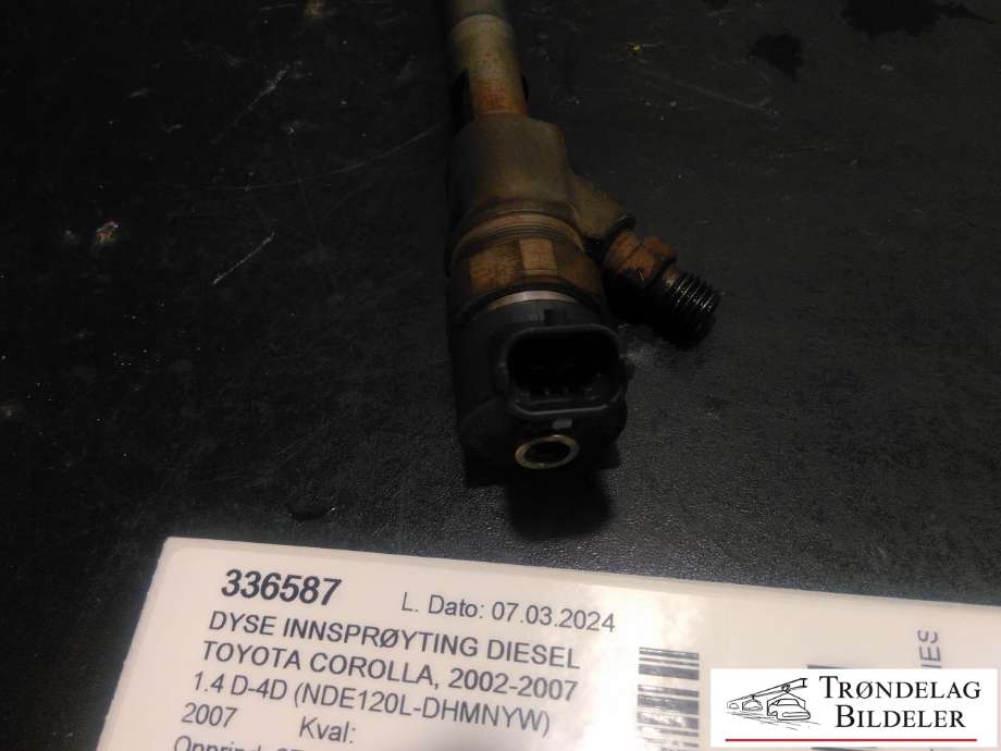 Dyse innsprøyting diesel til Toyota Corolla 2002-2007  (23670-33040|23670-39105|445110227)
