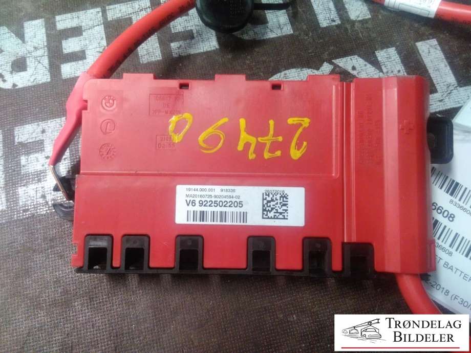 Styreenhet batteri til BMW 3-Serie 2012-2018 (F30/F31/F34) (F30/F31/F34) (922502205|)