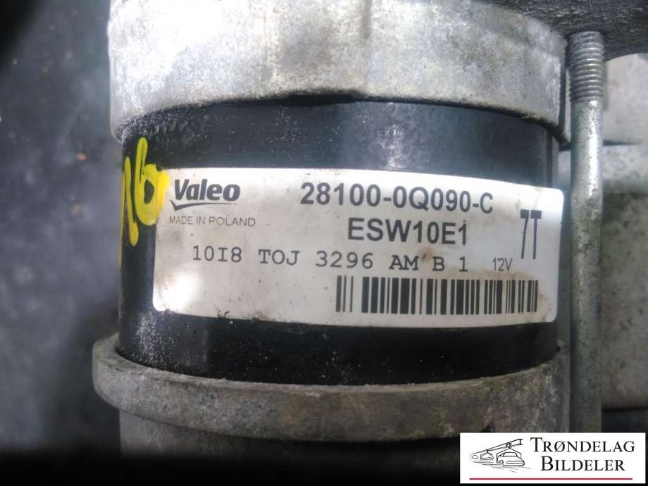Starter til Toyota Aygo 2014-->> (Type II)  (28100-0Q090-C|)