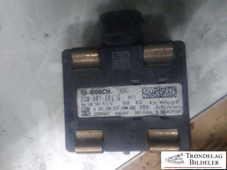 Sensor radar til VW e-Golf, 2017-2020 (Fase 2)  (5Q0 907 561 G)