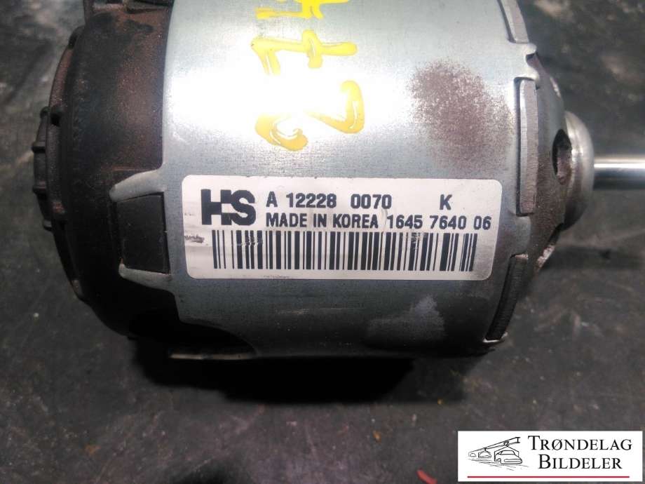 Varmeapparat motor til Opel Mokka 2012-2016 (Type I, Fase 1) (1645764006|)