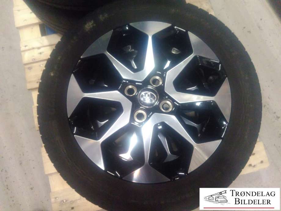 Hjulsett aluminium sommer til Toyota Aygo 2014-->> (Type II)  (CONTINENTAL|165/60R15 4X100 4.5JX15 ET35 CB54.1MM|5 MM MØNSTERDYBDE|PROD: 35-18)