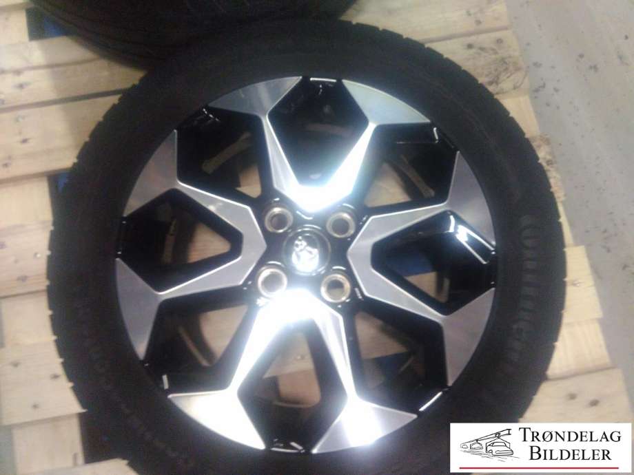 Hjulsett aluminium sommer til Toyota Aygo 2014-->> (Type II)  (CONTINENTAL|165/60R15 4X100 4.5JX15 ET35 CB54.1MM|5 MM MØNSTERDYBDE|PROD: 35-18)