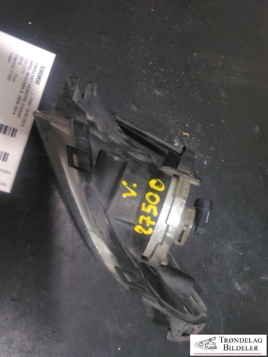 Tåkelykt venstre foran til Opel Insignia A 2009-2014  (13 226 828|662588537|)