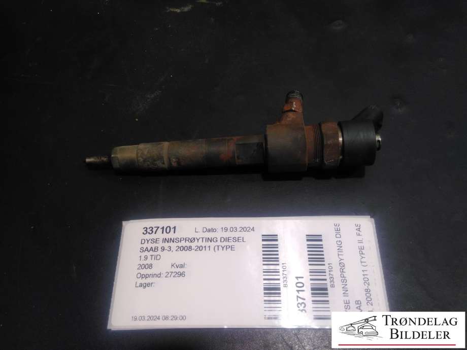 Dyse innsprøyting diesel til Saab 9-3, 2008-2011 (Type II, Fase 2)  (55559397)