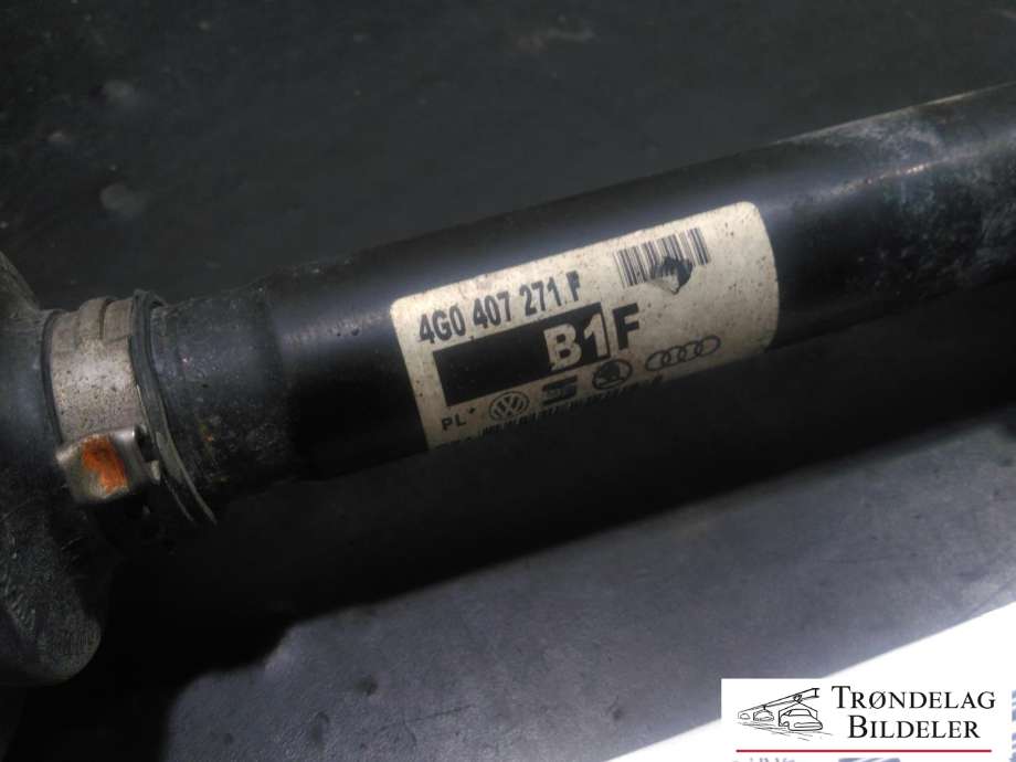 Drivaksel venstre foran, diesel/automat til Audi A6, Allroad 2012-2014 (Type III, Fase 1) (C7) (C7) (4G0 407 271 F|)
