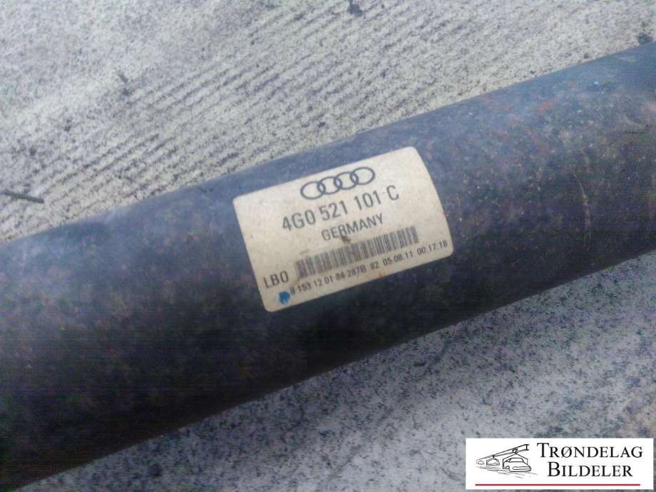 Mellomaksel til Audi A7 2010-2014 (Type I, Fase 1)  (AUDI|4G0521101D|4G0 521 101 C|4G0 521 101 K|4G0521101B|4G0521101F|4G0521101)