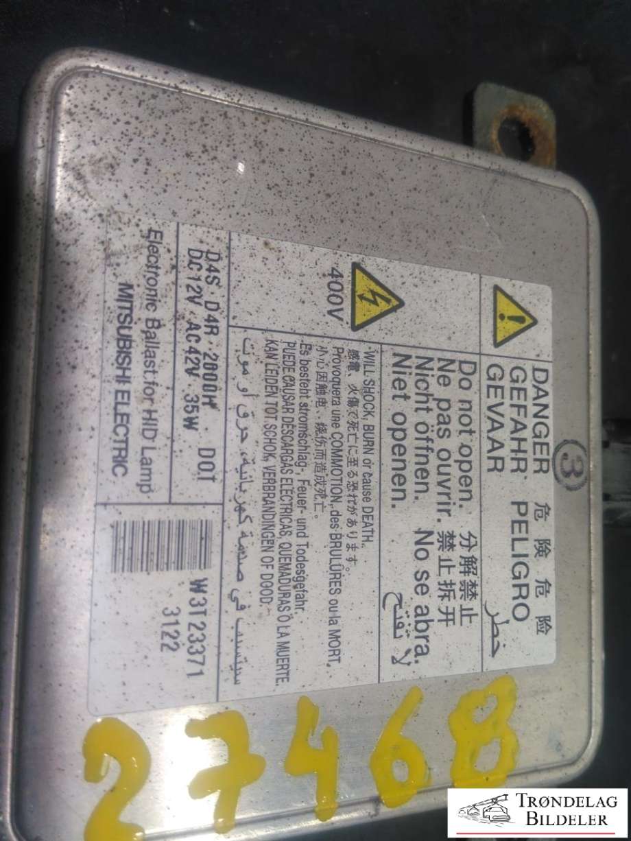 Styreenhet xenon/ballast til Mitsubishi Outlander 2012-2015 (Type III, Fase 1)  (MITSUBISHI|8301C463|W3T23371|)