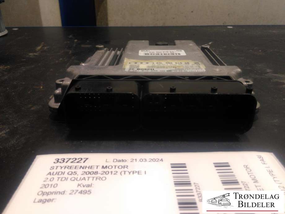 Styreenhet motor til Audi Q5 2008-2012 (Type I, Fase 1)  (BOSCH|03L 906 019 AS|0 281 016 698|)