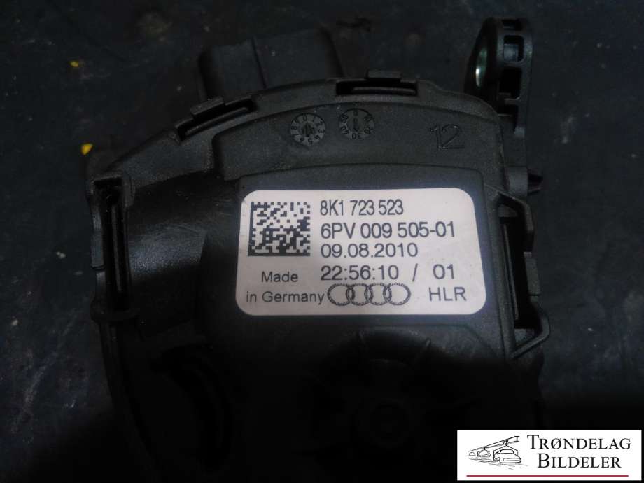 Pedal gass til Audi Q5 2008-2012 (Type I, Fase 1)  (8K1 723 523|6PV 009 505-01|)