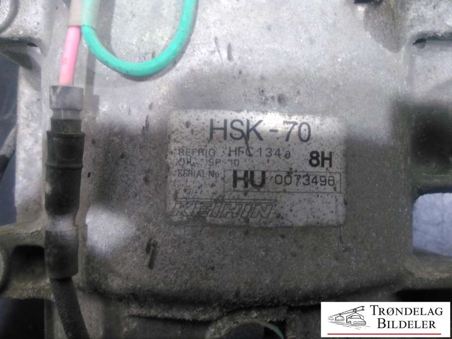 Aircondition kompressor hybrid til Honda Jazz 2009-2015 (Type II) (HSK70|)