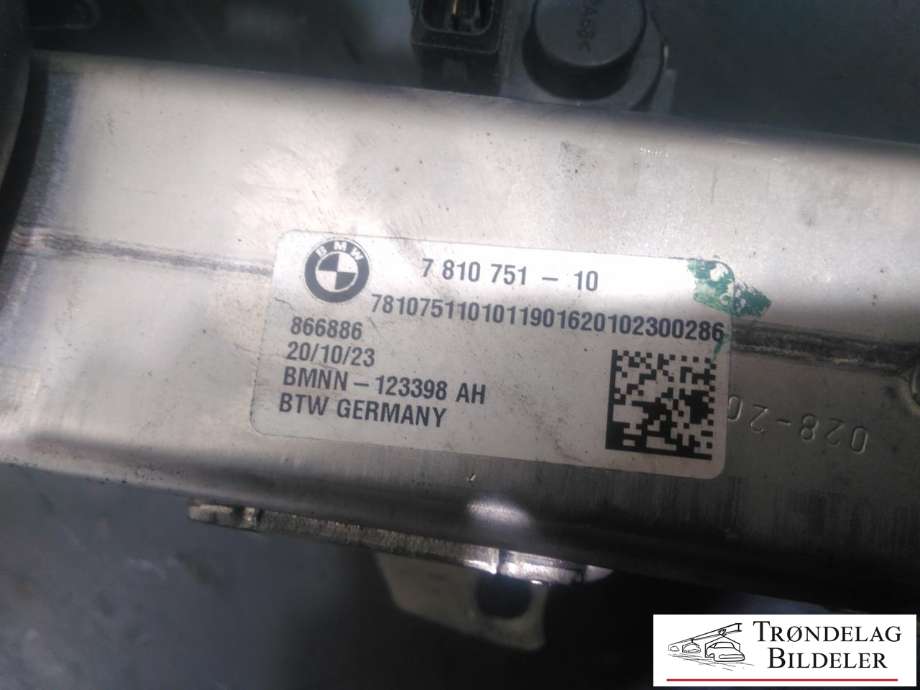 EGR-kjøler til BMW 5-Serie 2010-2017 (F10/F11) (F10/F11) (7810751-10 11 71 7 810 751|)