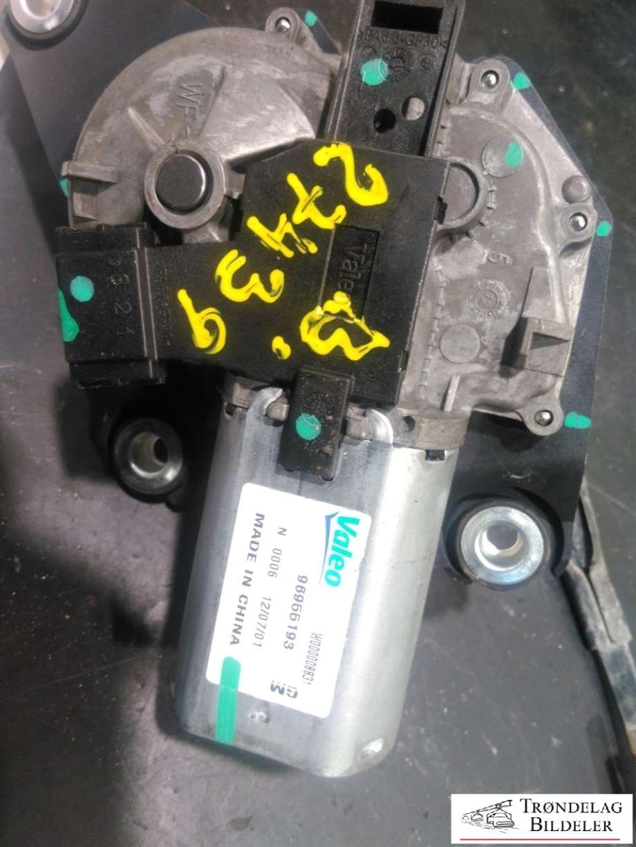 Viskermotor bakrute til Opel Mokka 2012-2016 (Type I, Fase 1)  (96955193|)