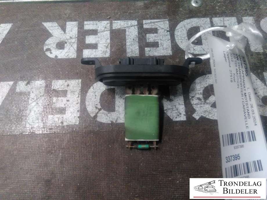 Varmeapparat motstand til VW Transporter / Caravelle 2009-2015 (Fase 2) (T5) (T5)