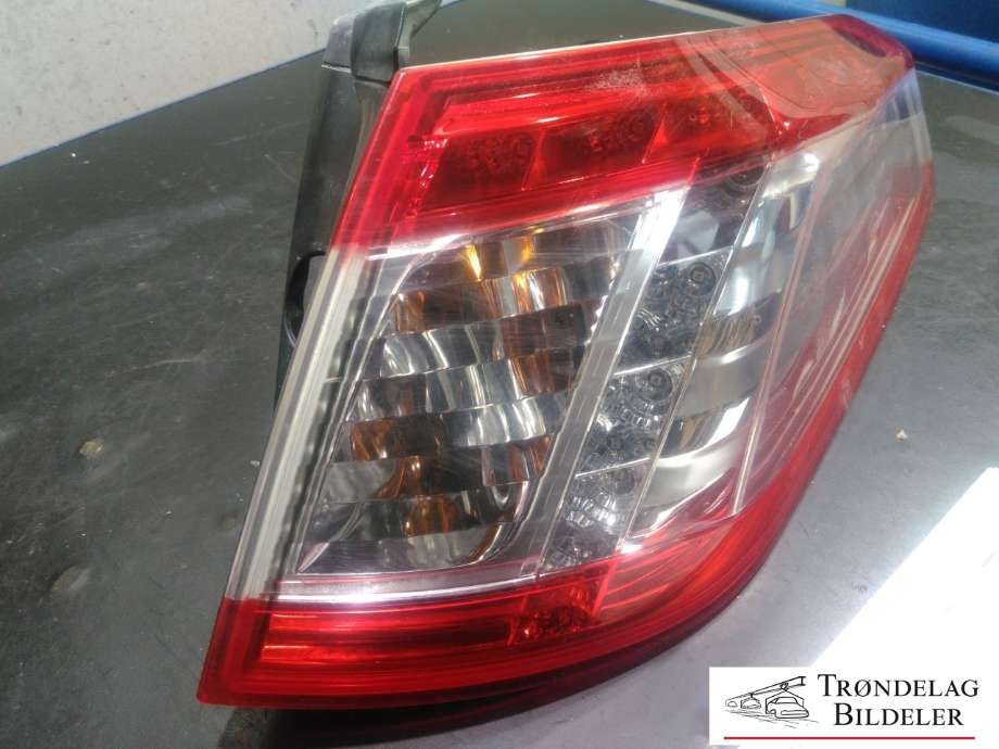 Baklykt høyre ytre til Peugeot 508 2011-2014 (Type I, Fase 1)  (6351 LY|)