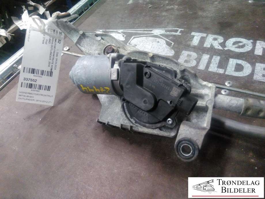 Viskermotor frontrute komplett m/overføring til Mitsubishi Outlander 2010-2012 (Type II, Fase 2)  (159300-1052|)