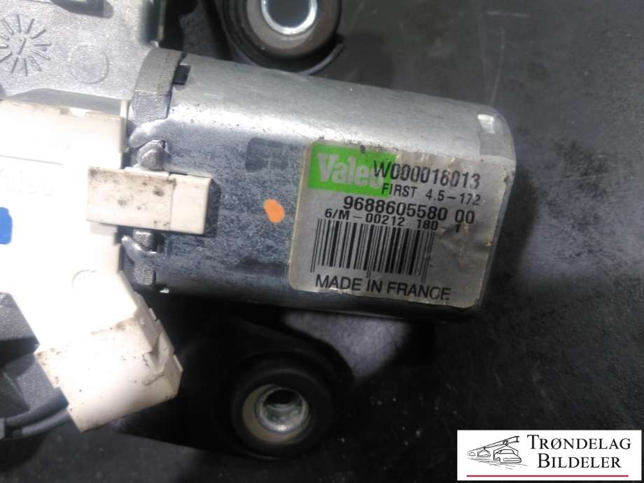 Viskermotor bakrute til Peugeot 508 2011-2014 (Type I, Fase 1)  (W000018013|)