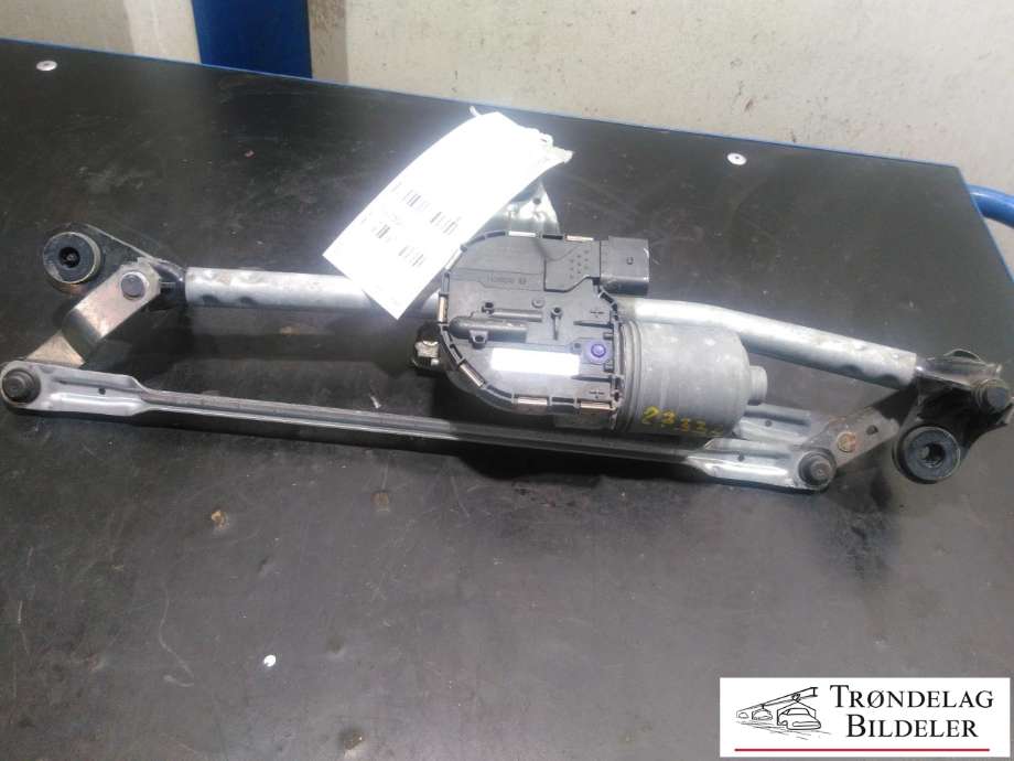 Viskermotor frontrute komplett m/overføring til Audi A3 2012-2016 (Type III, Fase 1)  (8V1955023D|8V1955119A|)