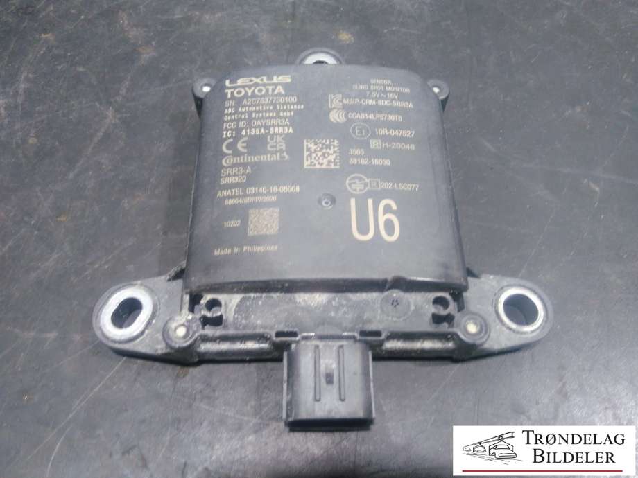 Sensor radar til Toyota Corolla Cross, 2022-->> (A2C7837730100)