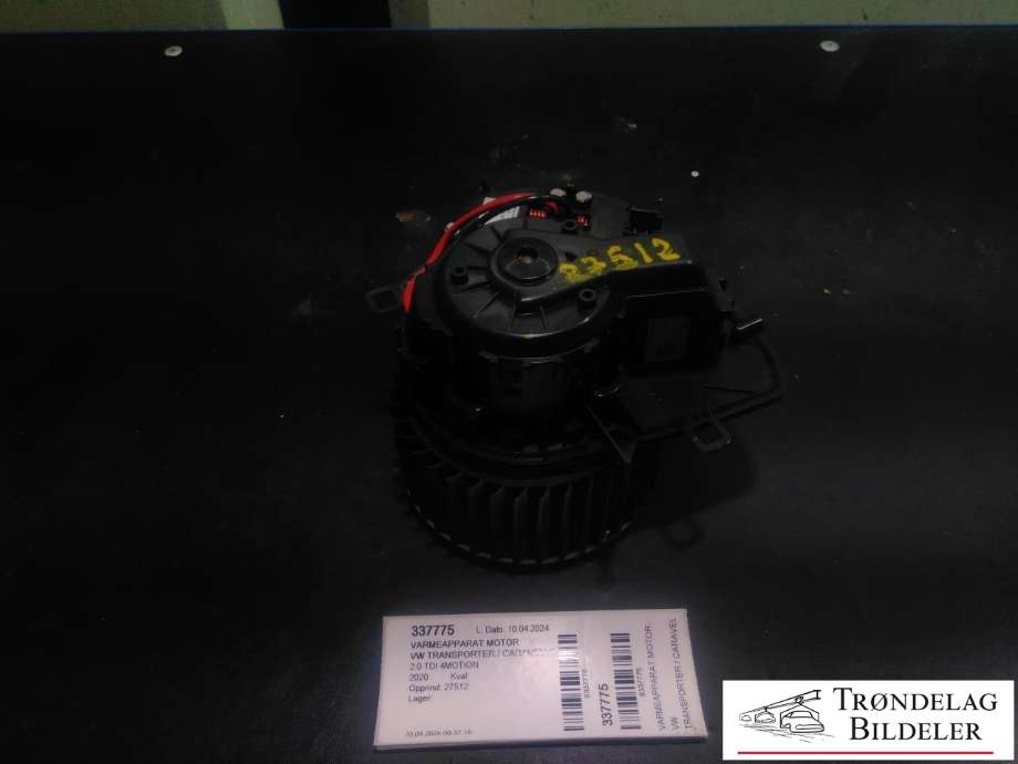 Varmeapparat motor til VW Transporter / Caravelle 2019-->> (T6.1) (T6.1) (5Q0 907 521 F|7L1 819 021|7LA 819 015)