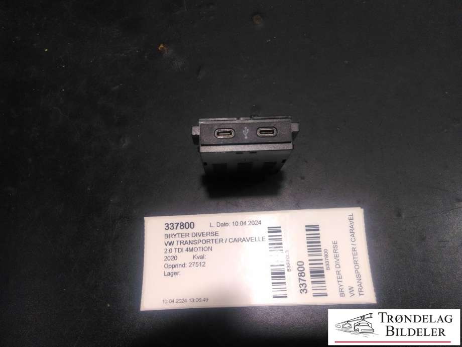 Bryter diverse til VW Transporter / Caravelle 2019-->> (T6.1) (T6.1) (2G6 035 736|)