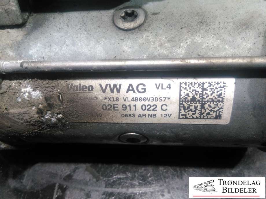 Starter diesel til VW Transporter / Caravelle 2019-->> (T6.1) (T6.1) (02E 911 022C|)