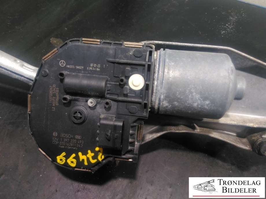 Viskermotor frontrute komplett m/overføring til Mercedes CLS 2004-2010 (C219) (C219) (1397220493|)