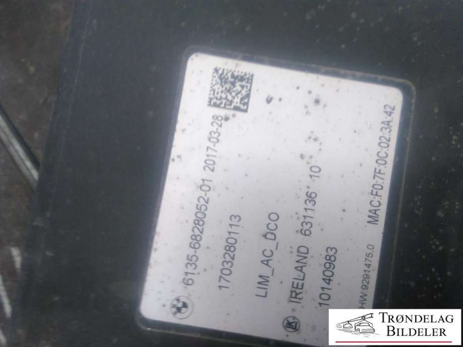 Styreenhet diverse til BMW i3 2013-2022  (6135682805210|63113610|1703280113)