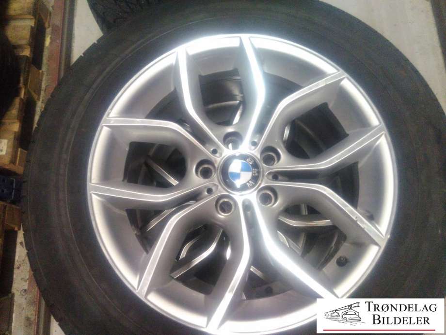 Hjulsett aluminium sommer til BMW X3 2010-2017 (F25) (F25) (NOKIAN|235/60R18 5X120 8JX18 ET43? CB72.6MM|5 MM MØNSTERDYBDE|PROD: 48-21)