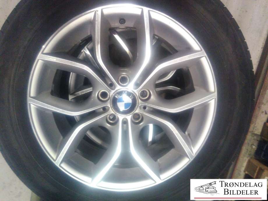 Hjulsett aluminium sommer til BMW X3 2010-2017 (F25) (F25) (NOKIAN|235/60R18 5X120 8JX18 ET43? CB72.6MM|5 MM MØNSTERDYBDE|PROD: 48-21)