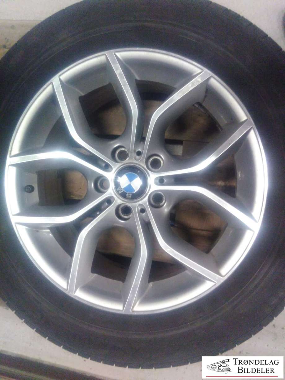 Hjulsett aluminium sommer til BMW X3 2010-2017 (F25) (F25) (NOKIAN|235/60R18 5X120 8JX18 ET43? CB72.6MM|5 MM MØNSTERDYBDE|PROD: 48-21)