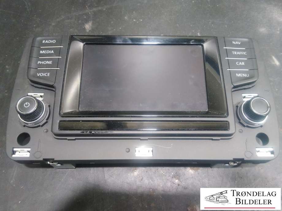 Bilstereo navigasjon skjerm til VW Golf VII, 2012-2017 (Fase 1) (5G0 919 605 D)