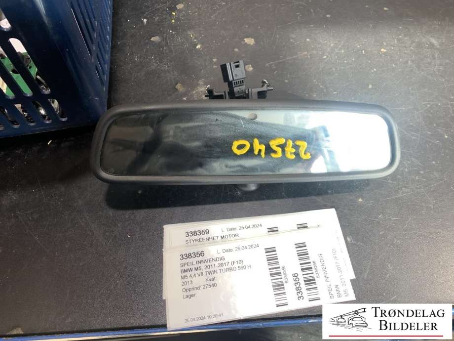 Speil innvendig til BMW M5 2011-2017 (F10) (F10) (9274267|51169274267|)