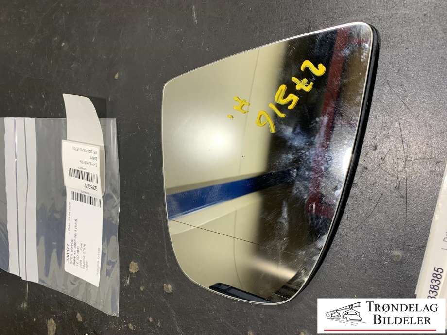 Speilglass høyre til BMW X5 2007-2013 (E70) (E70) (51 16 7 298 158|)