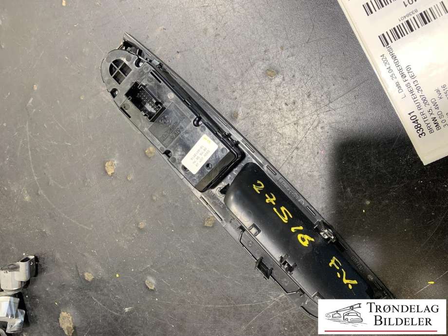 Bryter ruteheis førerdørspanel til BMW X5 2007-2013 (E70) (E70) (9122120-01|)