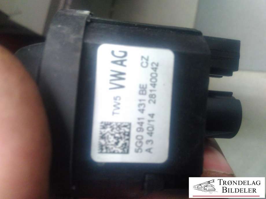 Bryter lys til VW e-Golf 2014-2017 (Fase 1)  (5G0941431BE|)