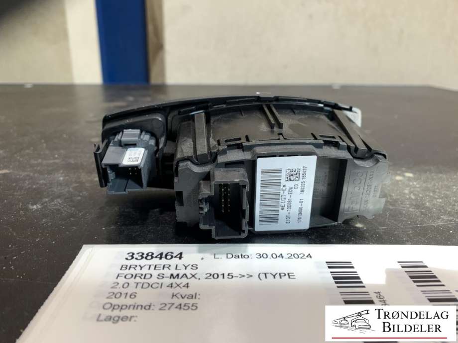 Bryter lys til Ford S-Max 2015-->> (Type II)  (E1GT-13D061-ECW|)
