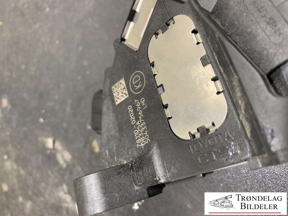 Pedal gass til Toyota Avensis 2009-2015 (Type III, Fase 1)  (78110-02020|)